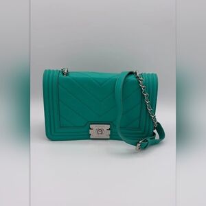 Badgley Mischka Teal Crossbody
